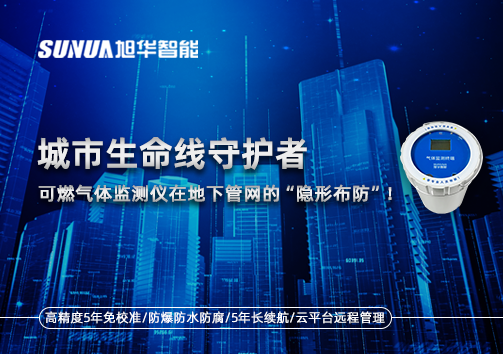 城市生命线守护者：可燃气体监测仪在地下管网的“隐形布防”！